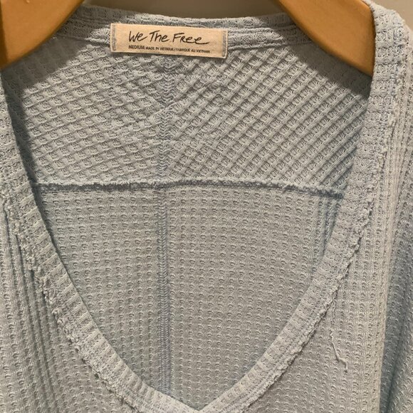 Free People Coraline Thermal Oversize 'Boho Chic' long sleeve - Picture 9 of 10